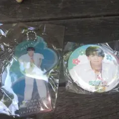 FANTASTICS BUTTERFLY ガチャ 中島颯太クリアチャーム缶バッジ