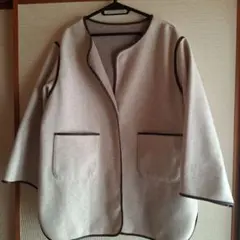 しまむら　terawear emu パイピングコート