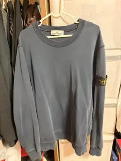 stone island 確実正規品 御殿場アウトレット購入 スウェット 紫 