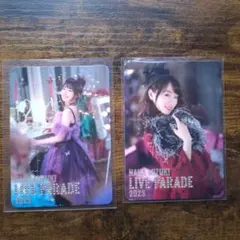 水樹奈々 LIVE PARADE 2023 フォトカード 2枚セット