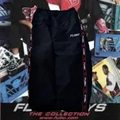 fubu ナイロンバギーパンツ ブラック Lサイズ B-boy 値下げ交渉⭕️のサムネイル