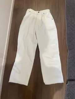 vintage chic ホワイト デニムパンツ カジュアルのサムネイル
