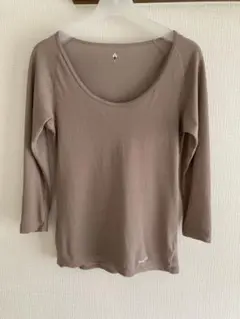 mont-bell モンベル ジオライン L.W.Uネックシャツ 女性用 ②