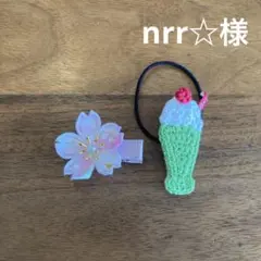 nrr☆様ご確認用☆ベビーヘアクリップ