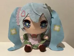 初音ミク きゅるまるBIGぬいぐるみ　クローバー