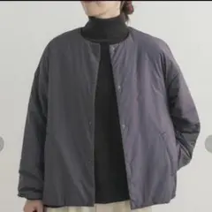 『UR TECH』撥水ポケッタブル中綿ブルゾン