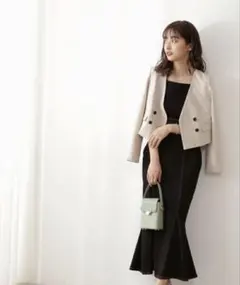 PROPORTION BODY DRESSING ノーカラージャケットのサムネイル