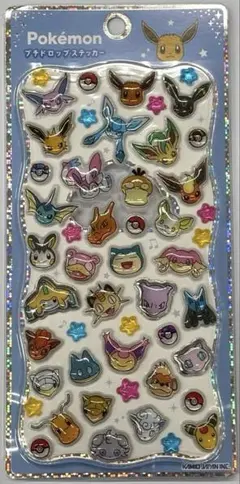 【正規品】ポケモン プチドロップステッカー 新作シール