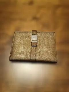 Salvatore Ferragamo 二つ折りパスケースゴールドのサムネイル