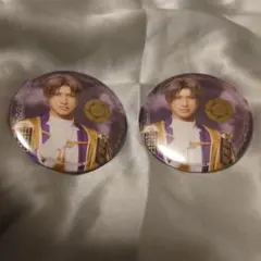 へし切長谷部　缶バッジ　刀ミュ夜半