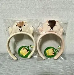 マーモットのもっとっとのクリップカチューシャ　２種セット