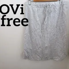OVi 【フリー】グレー タイトスカート ひざ丈 古着 かわいい おしゃれ レア