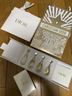 DIOR 香水セット 4本入り　バースデーギフト、トランプ　ウェルカムギフト