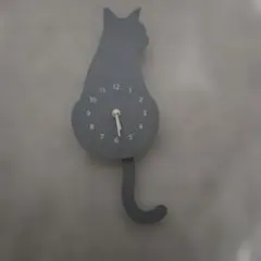ニトリ 猫型 掛時計 インテリア時計