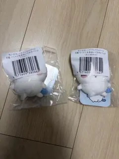ちいかわ ハチワレだらけくじ E賞 ぬいぐるみバッジ 2種セット