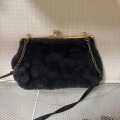 KBFフェイクファークラッチバック ショルダーバッグ ポシェット