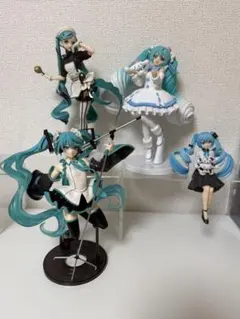 初音ミク プライズフィギュア 4体まとめ売り