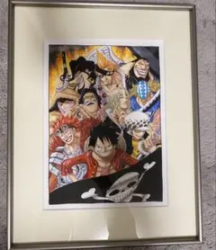 ONE PIECE ワンピース 額装高精細複製原画 JF2025 クラゲ 正規品