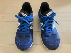 New Balance HANZO J キッズスニーカー ネイビー22.5センチ