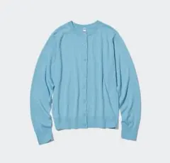 UNIQLO UVカットクルーネックカーディガン（長袖）