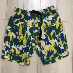 ATHLETA 2014年限定 カモフラ ショートパンツ L ブラジルカラーのサムネイル