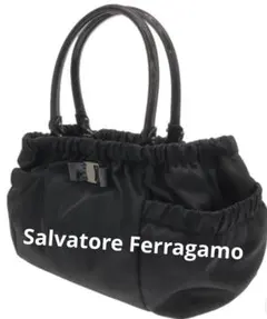 美品 Salvatore Ferragamo ヴェラリボン トート フェラガモ