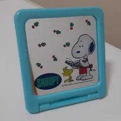 昭和レトロスヌーピー鏡　昭和レトロスヌーピースタンド鏡　昭和レトロスヌーピー手鏡