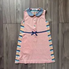 《値下げ》familiar ノースリーブワンピース 110cm