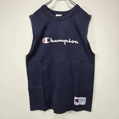 Champion　ヴィンテージ　ノースリーブ　Tシャツ　XL　USA製　古着