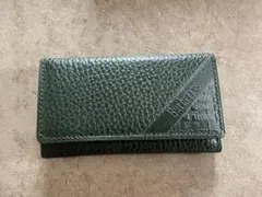 【Burberry 】グリーン レザー キーケース　新品未使用