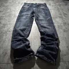 00s swag fuga black denim y2k grunge - メルカリ