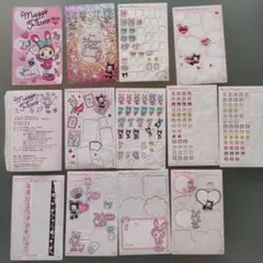 平成レトロ Mezzo Piano メゾピアノ シール ラブリー まとめ売り