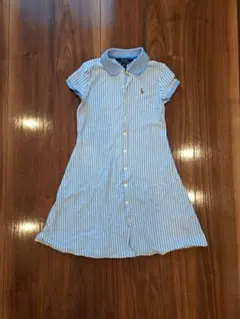 Polo Ralph Lauren ★半袖ワンピース★ストライプ★120㎝