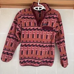 パタゴニア　フリース　シンチラスナップT