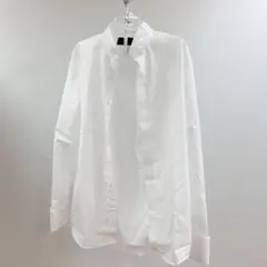 5929【PLAGE】長袖シャツ ワイシャツ ビジネス フォーマル ブルー 