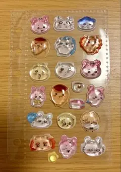 m*u様 ちいかわ　ボンボンドロップシール　20枚入り