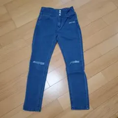 ピンクラテ　デニムパンツ　S　160のサムネイル