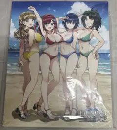 (内袋未開封)キャンバスアート　ドルフィンウェーブ　ホビージャパン限定品のサムネイル