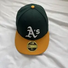 New Era 59FIFTY A's キャップ 7 1/4