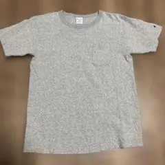 Champion T1011 ポケットTシャツ 米国製 グレー Mのサムネイル