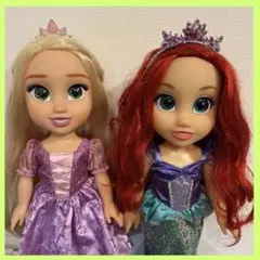 アリエルとラプンツェルのドールセット　コストコ