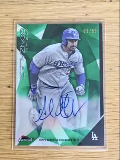MLB LAドジャース エイドリアンゴンザレス 6/99 オート直筆サインカード