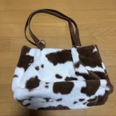 フェイクファー素材　バッグ