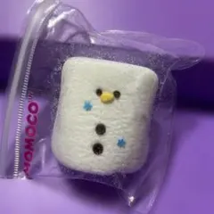 MOMOCO スクイーズ ⭐︎粉付き・雪だるま