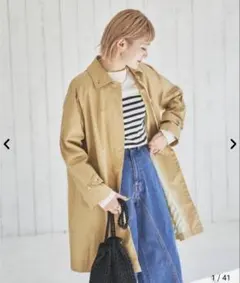 新品☆コーエン　ステンカラーコート　レディース　Ｓ