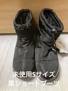 ☆Sサイズタグ付き未使用黒ショート ふわふわブーツ