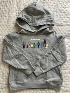 Minecraft パーカー サイズ130 グレー