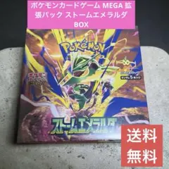 シュリンク付】MEGA 拡張パック「ストームエメラルダ」ボックス - メルカリ