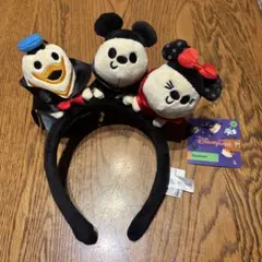 香港ディズニーランド　ハロウィン　キャラクター付きカチューシャ