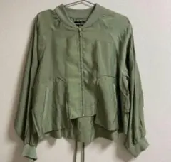 新品未使用　ザンパ zampa アウター　春夏　ブルゾン　カーキ　グリーン　M